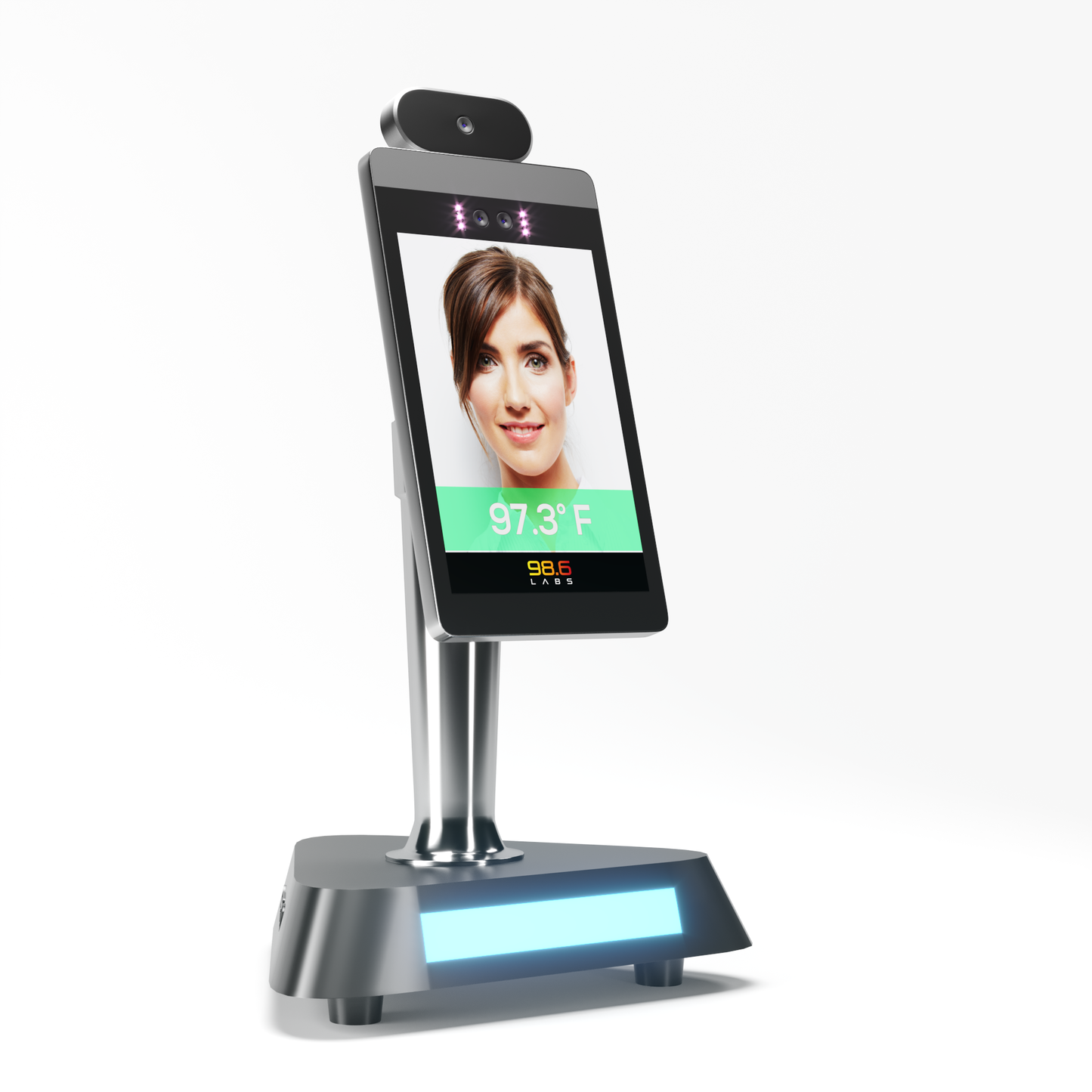 WiFi Enabled - Automated Temperature Screening AI Kiosk Generation Two (V3)