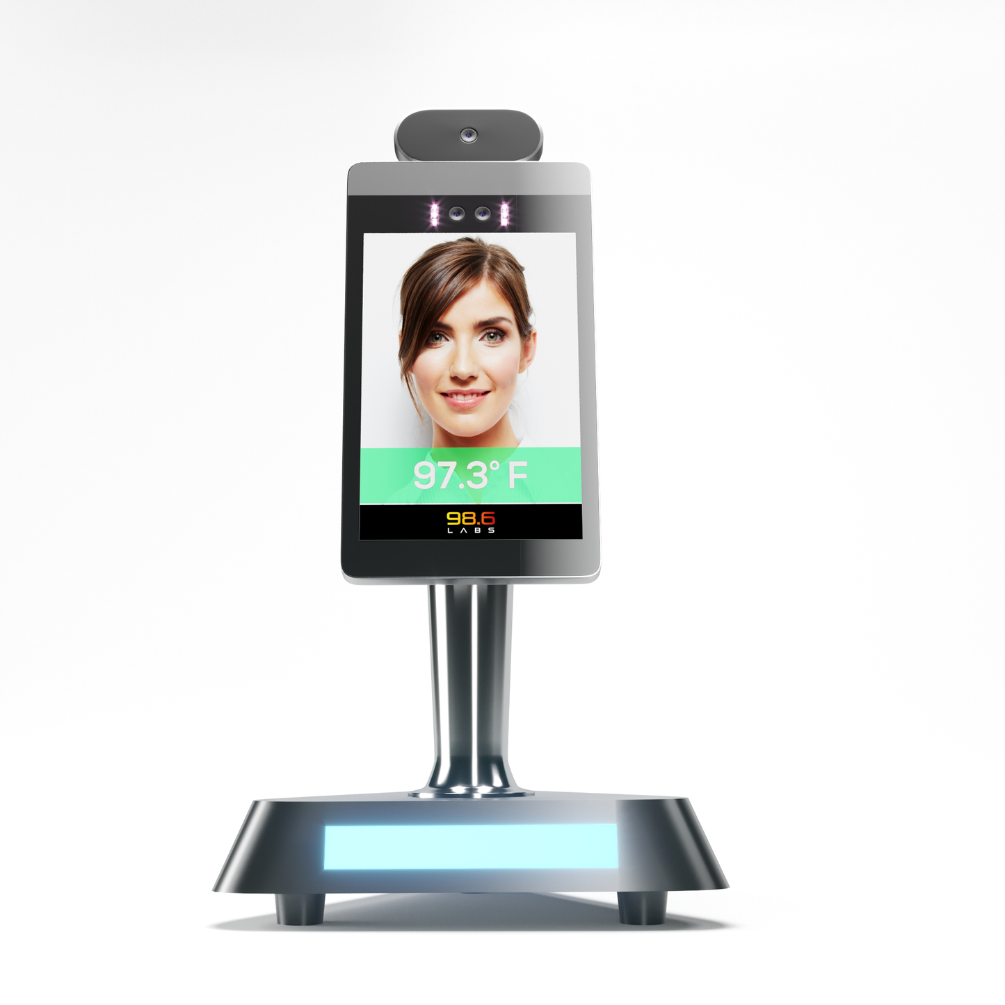 WiFi Enabled - Automated Temperature Screening AI Kiosk Generation Two (V3)