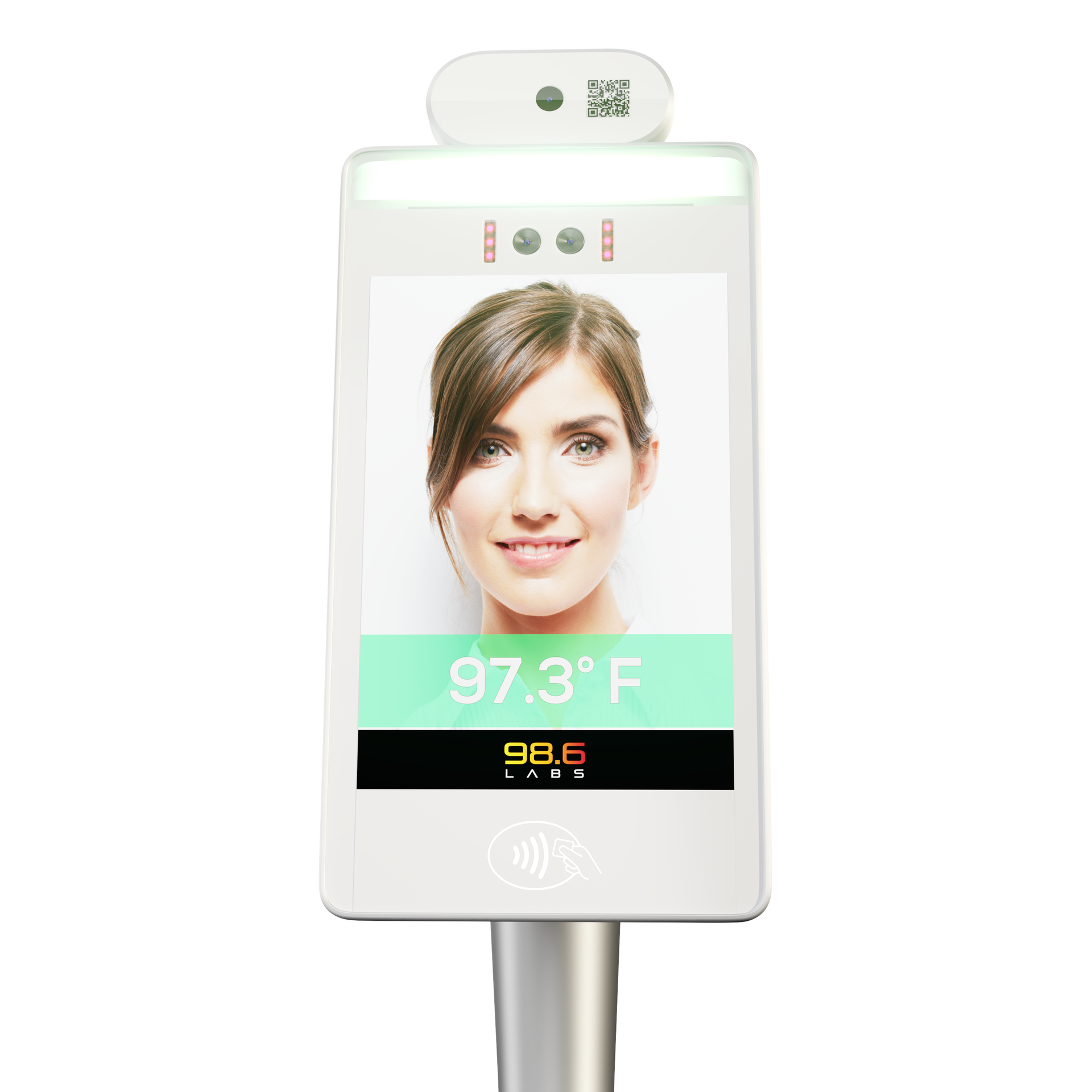 Automated Temperature Screening AI Kiosk | 98.6 Labs